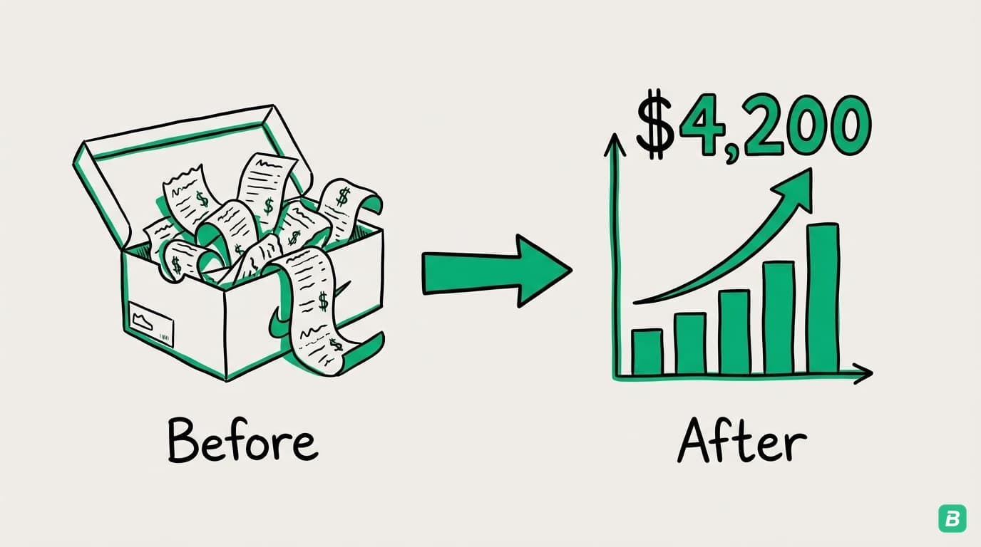 How I Saved $4,200 on Taxes with Better Bookkeeping